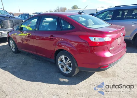 2013 Ford Focus Se из США, поврежденный, VIN 1FADP3F28DL104768